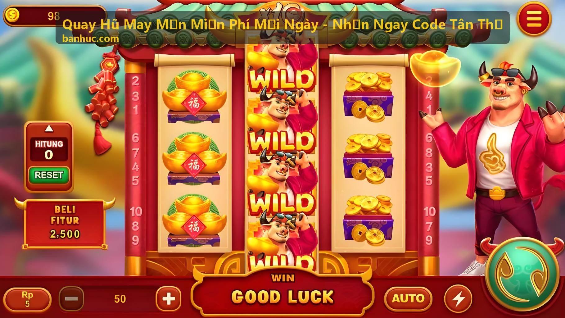 Fortune Rabbit - game nổ hũ miễn phí mỗi ngày uy tín